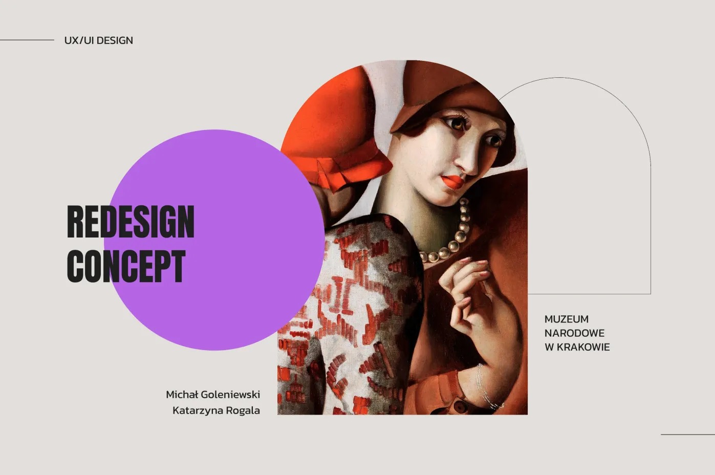 Cracow National Museum Redesign Concept [MNK Redesign] project thumbnail