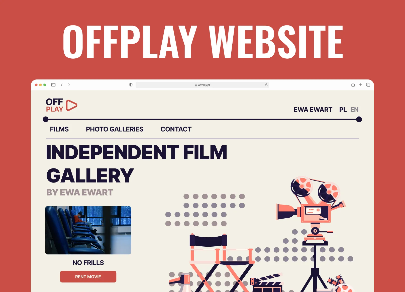 Offplay - Independent Film Gallery project thumbnail
